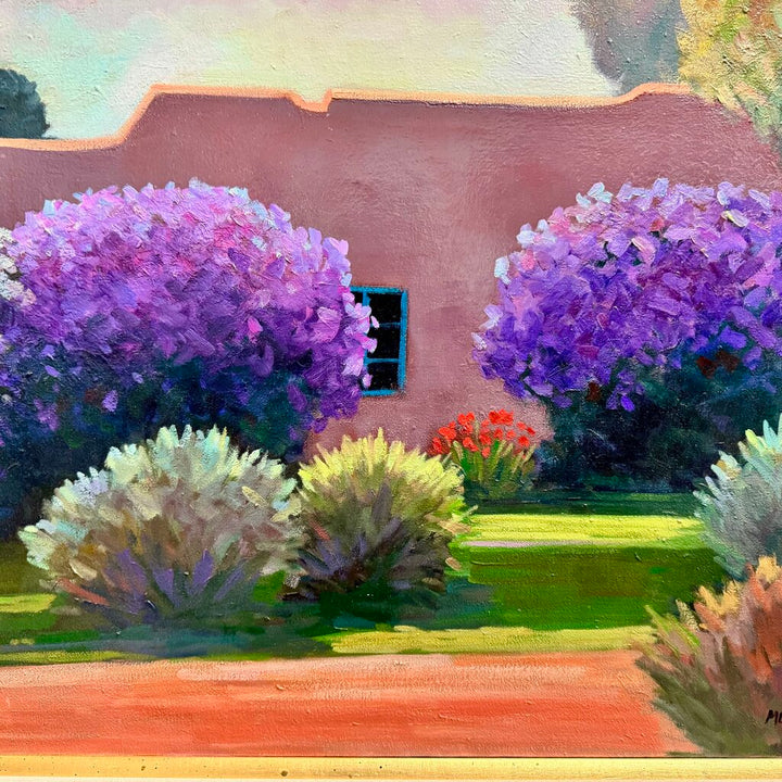 Original Oil Painting - "Lilac Time" - Mu