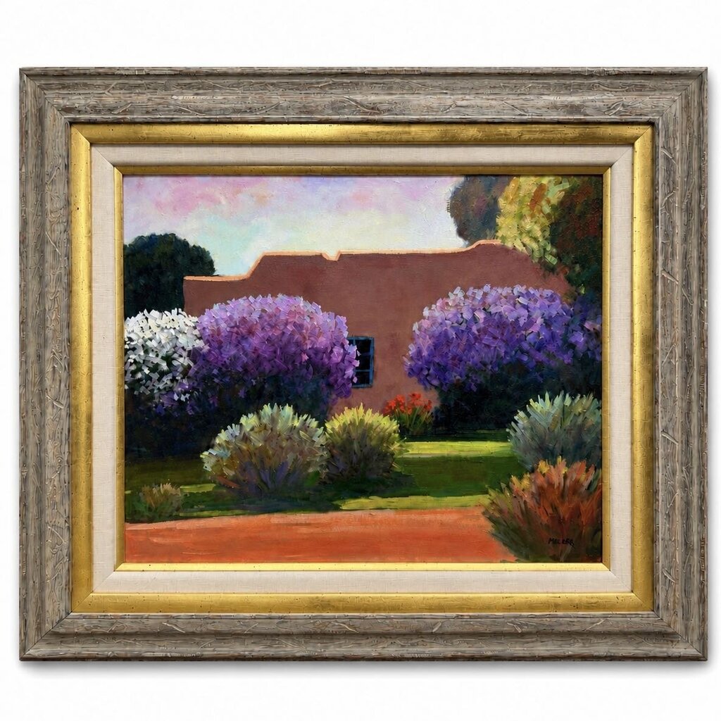 Original Oil Painting - "Lilac Time" - Mu