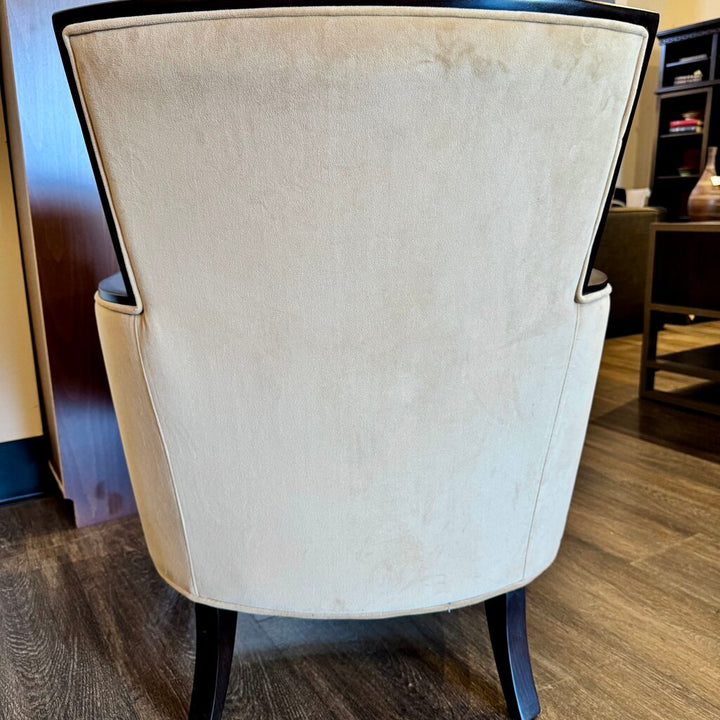 Orig. Price $1000 - Nadia Wood Arm Occasional Chair