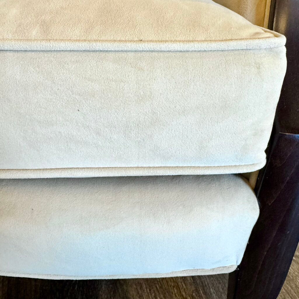 Orig. Price $1000 - Nadia Wood Arm Occasional Chair