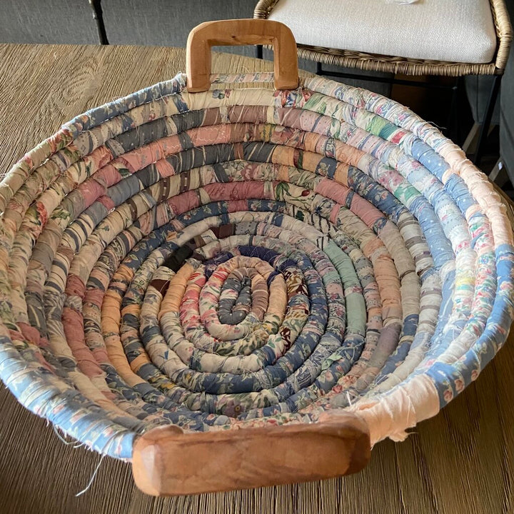 Quilt Handled Basket