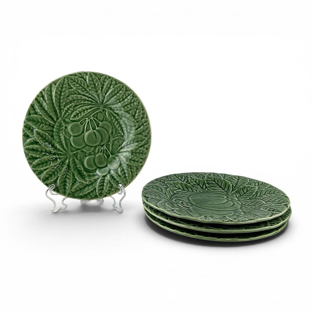 Set of 4 Fruit Luncheon Plates