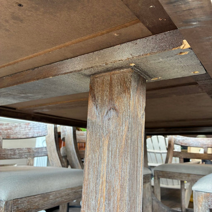 Orig. Price $2,200 - Counter Height Dining Table w/ 6 Chairs