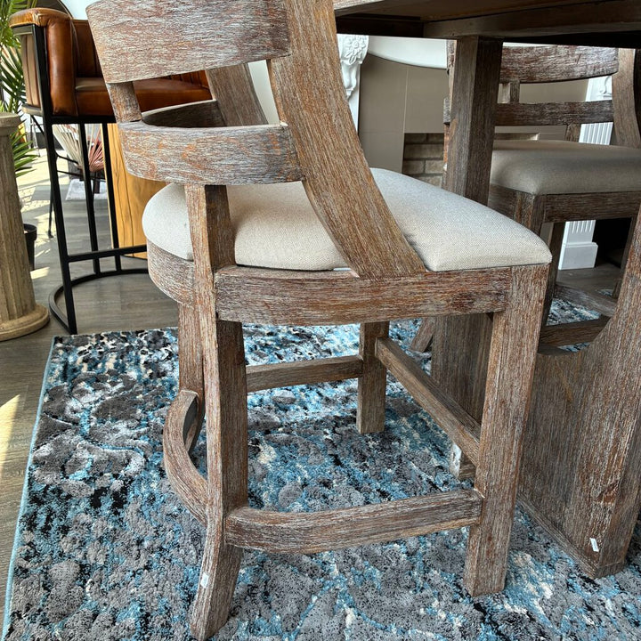 Orig. Price $2,200 - Counter Height Dining Table w/ 6 Chairs
