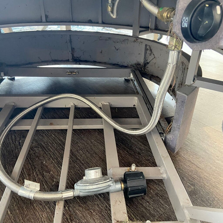 Orig. Price $2,500 - Round Fire Pit w/ Outdoor Cover