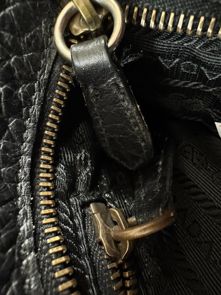 Orig. Price $2,300 - Tessuto Deerkskin & Nylon Tote