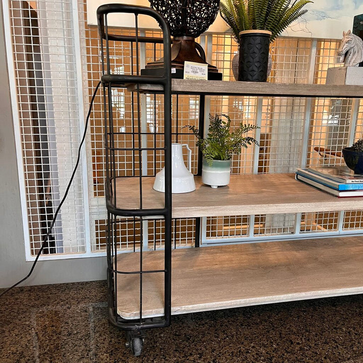 Orig Price $700 - Sofa Table w/ Casters
