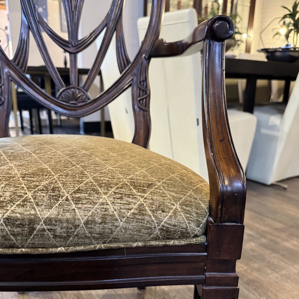 Orig. Price $12,000 - Double Pedestal Dining Table with 8 Chairs and 2 Leaves
