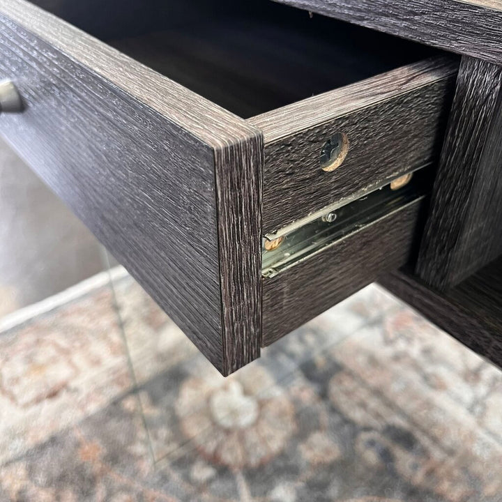 Orig Price $236 - Wood & Glass Desk