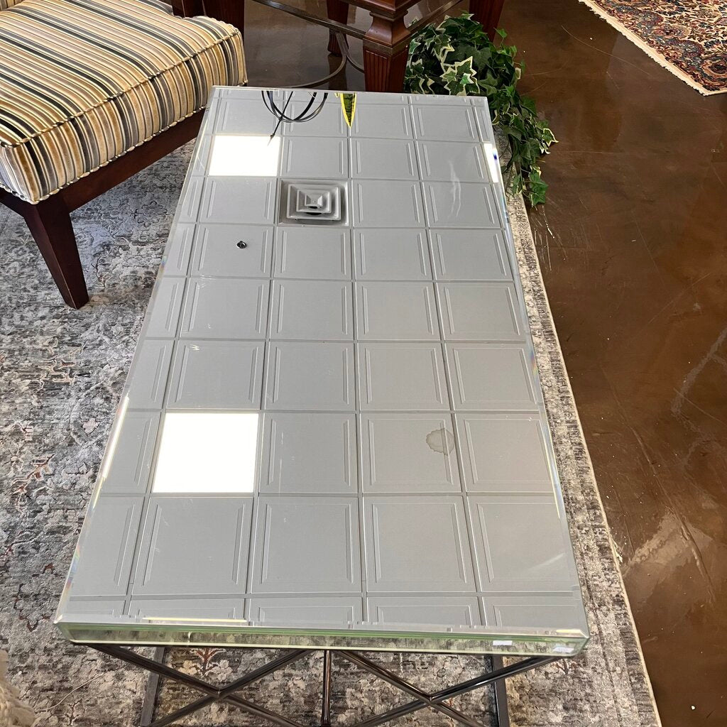 Orig Price $250 - Mirrored Cocktail Table