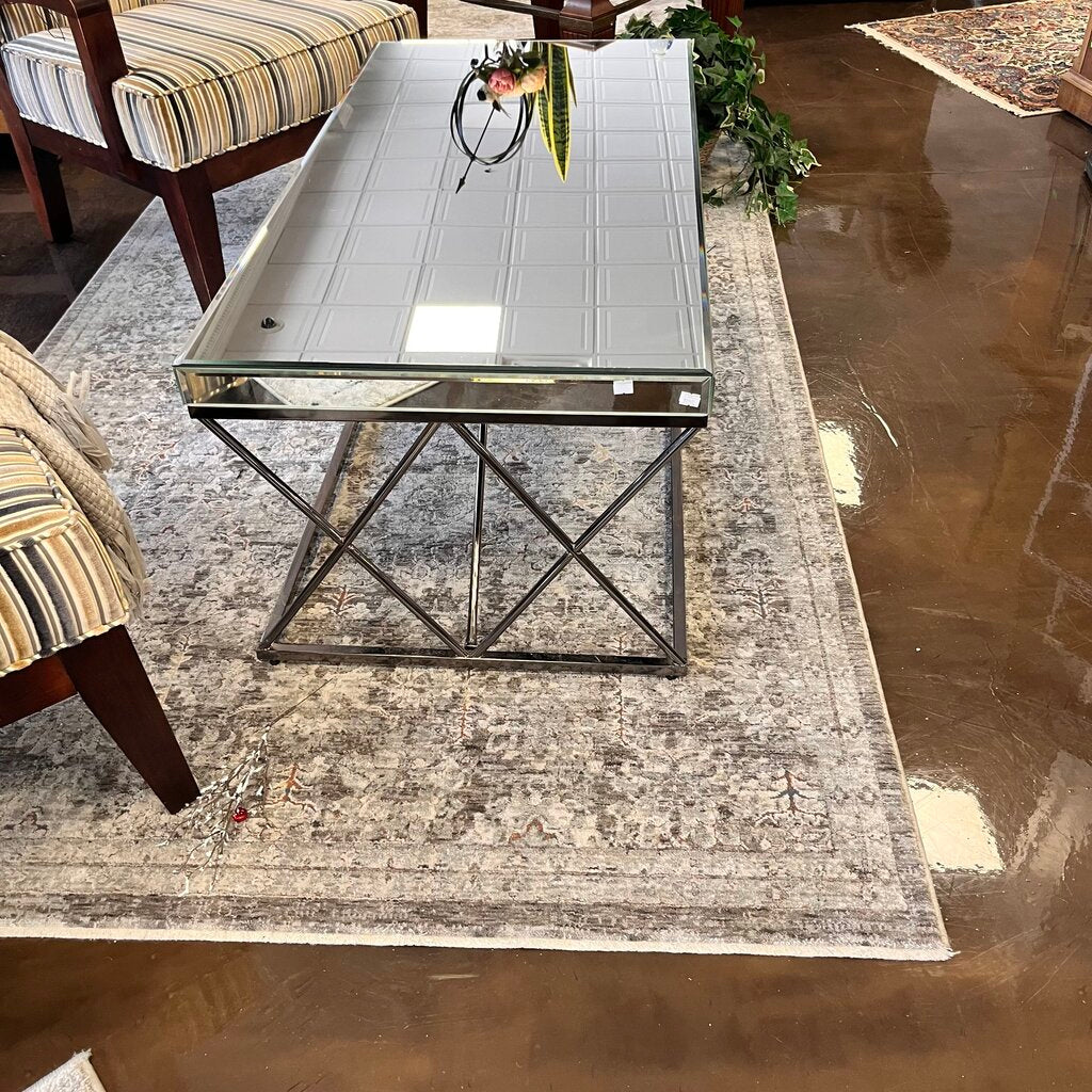 Orig Price $250 - Mirrored Cocktail Table