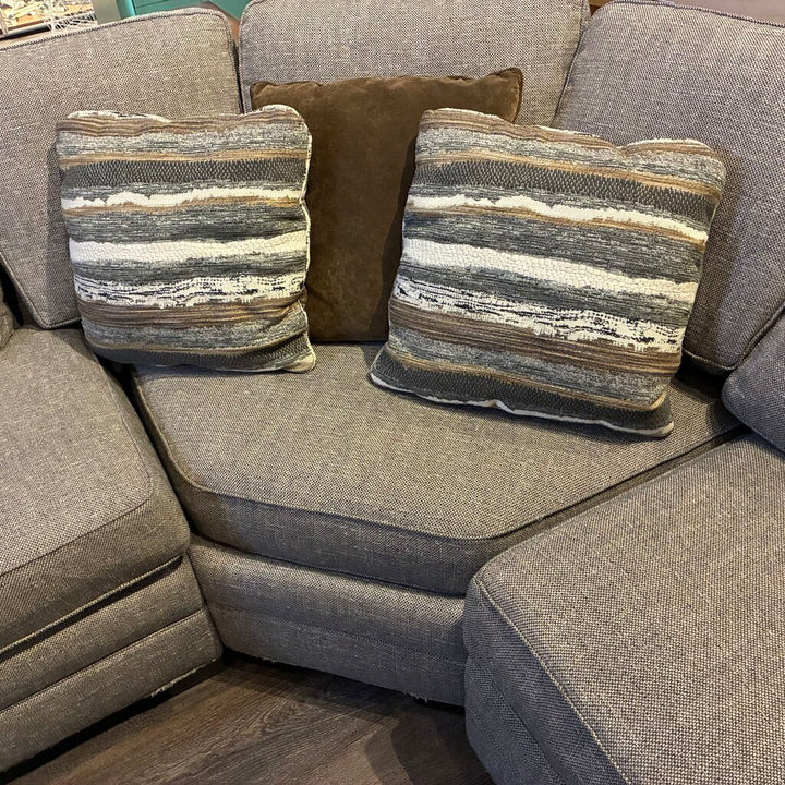 Orig. Price $11,175 - Camden Sectional w/ 6 Accent Pillows