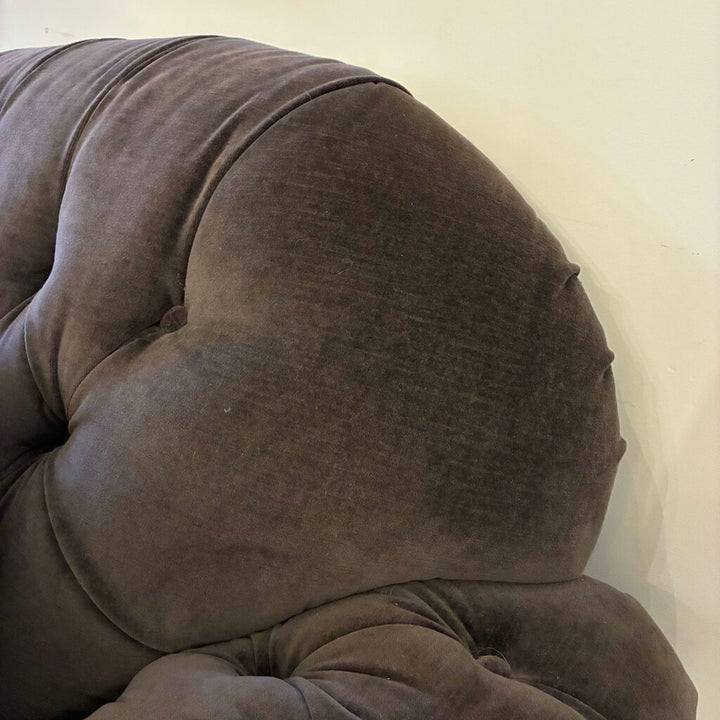 Orig. Price $4,990 - Arabella Club Sofa w/ 2 Accent Pillows