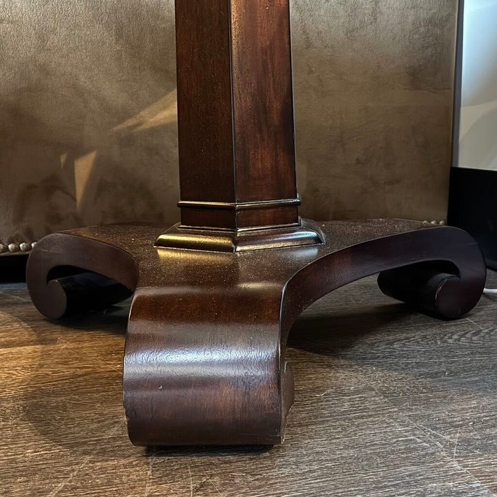 Empire-style Round Accent Table