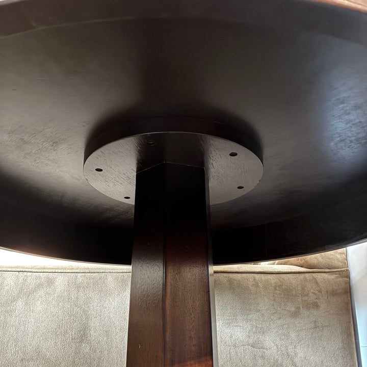 Empire-style Round Accent Table