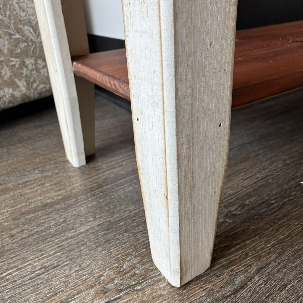 Two-Tone Console Table