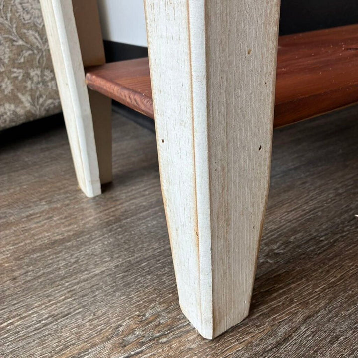 Two-Tone Console Table