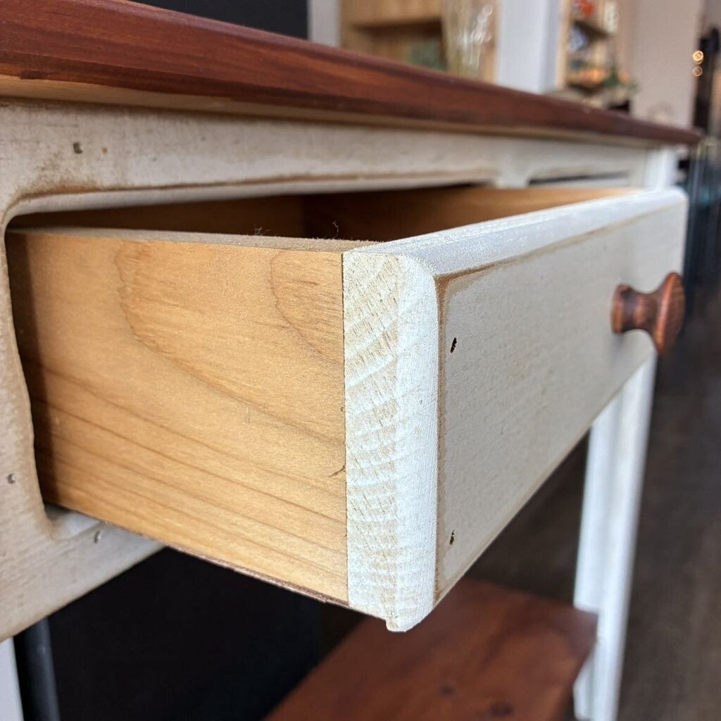 Two-Tone Console Table