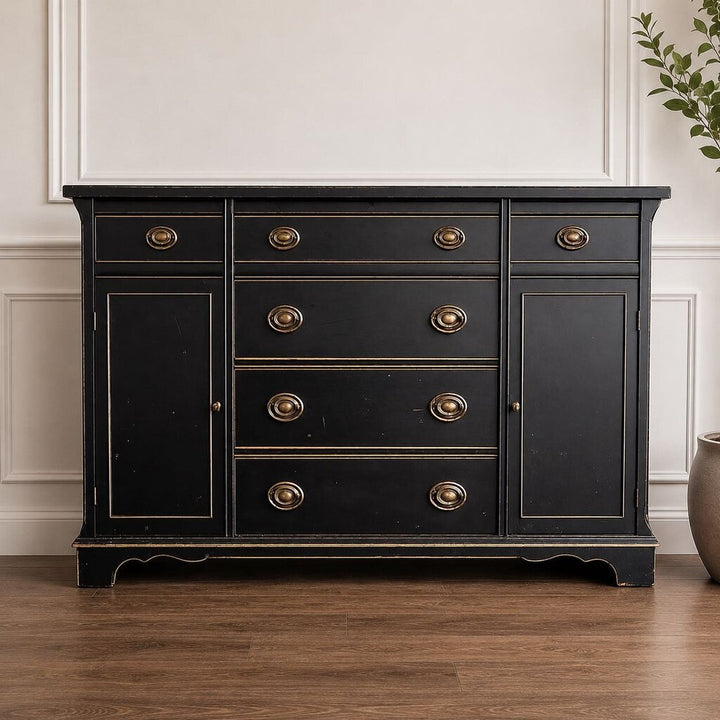 Orig. Price $600 - Refinished Antique Buffet Cabinet