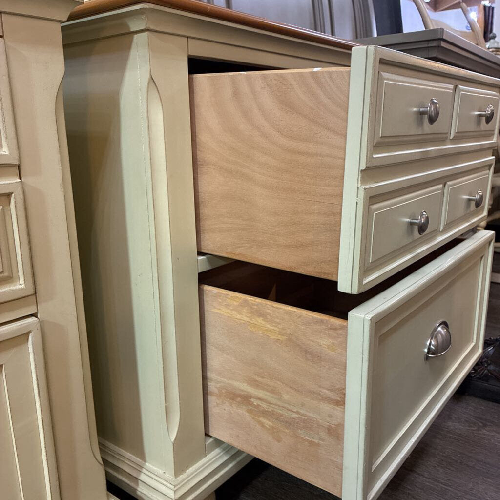 Orig. Price $5,000 - Alison Hall Collection Queen Bedroom Set