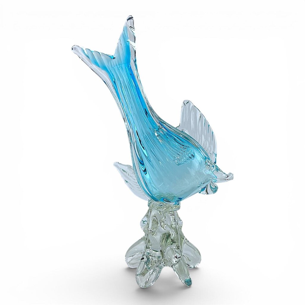 Murano-style Glass Fish Sculpture