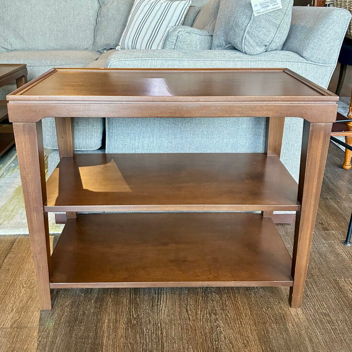 End Table w/ Shelving