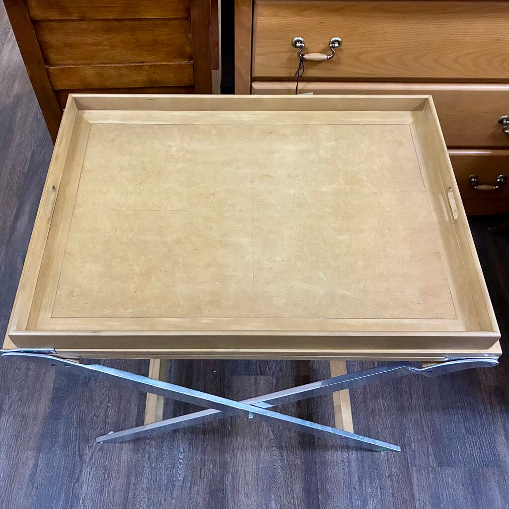 Butler's Party Table w/ Removable Tray