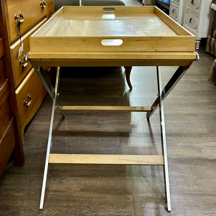 Butler's Party Table w/ Removable Tray