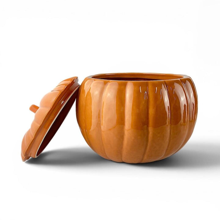 Ceramic Pumpkin Cookie Jar