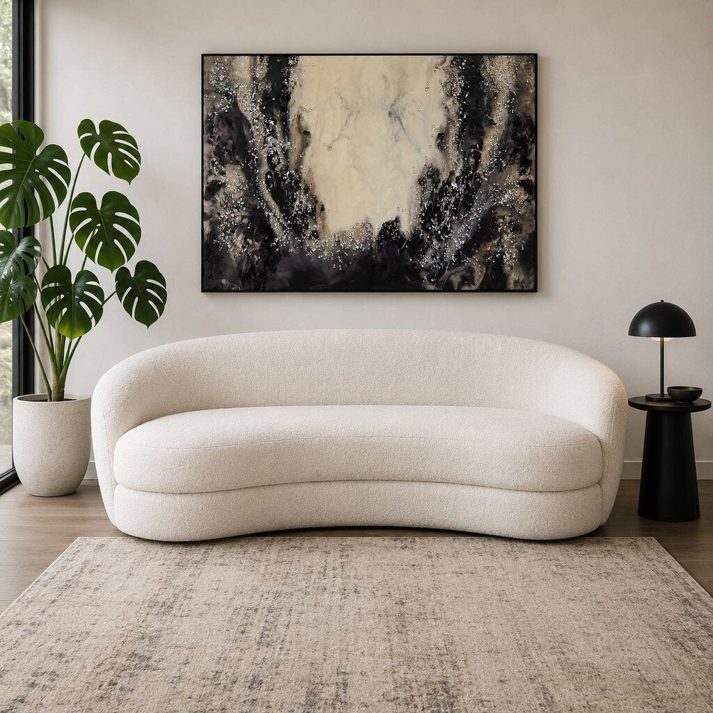 Orig. Price $8050 - Giselle 85" Sofa in Berber