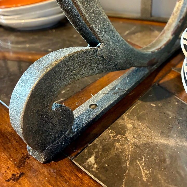 Wrought Iron & Wood Baker's Rack