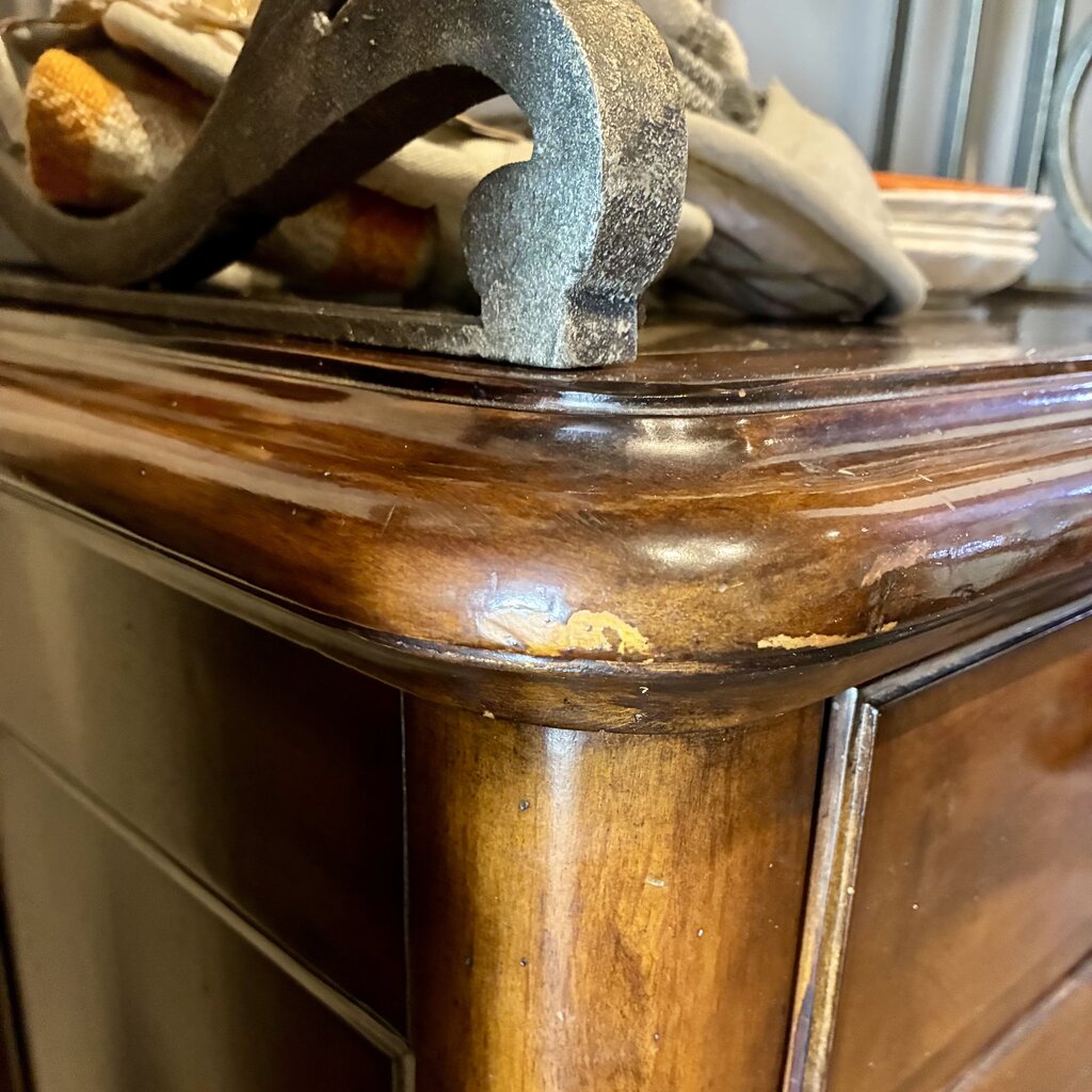 Wrought Iron & Wood Baker's Rack
