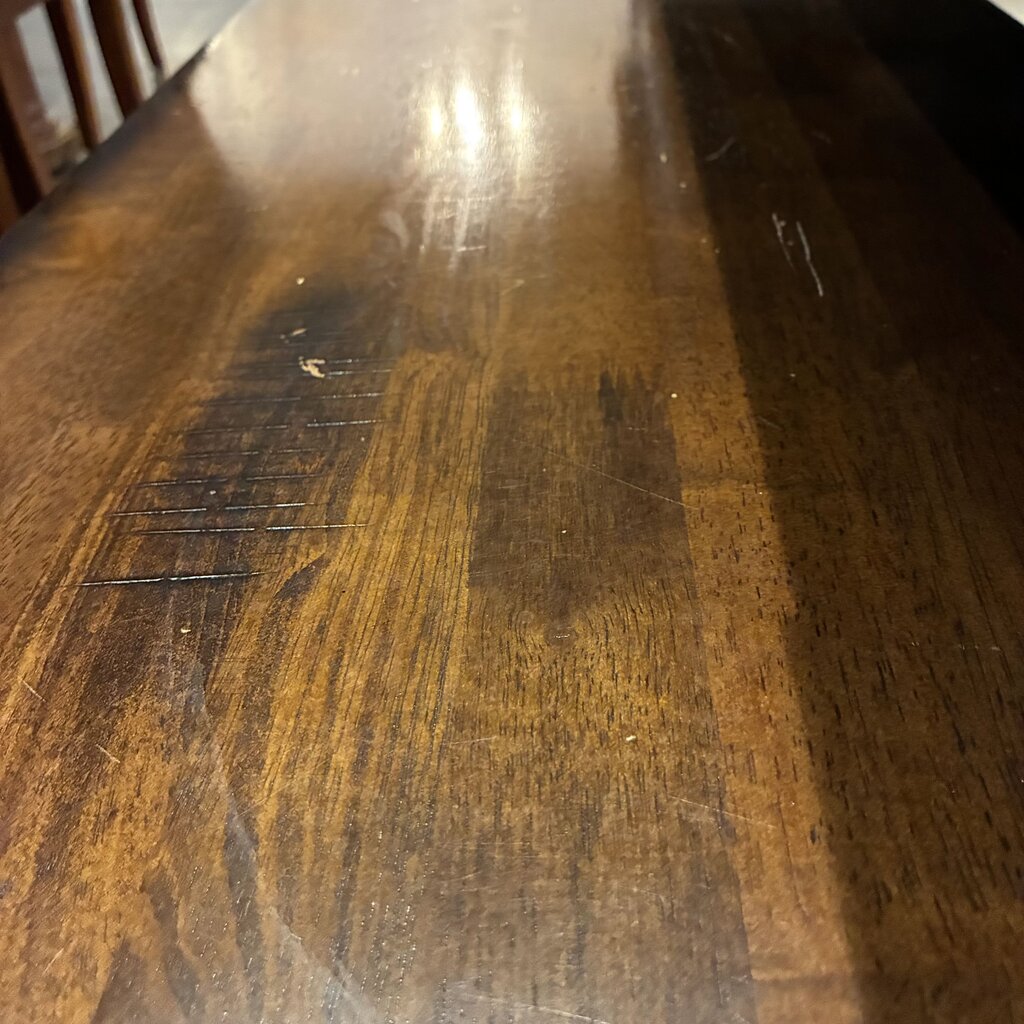 Orig. Price $1500 - Modern Farmhouse Dining Table with Bench and 2 Chairs