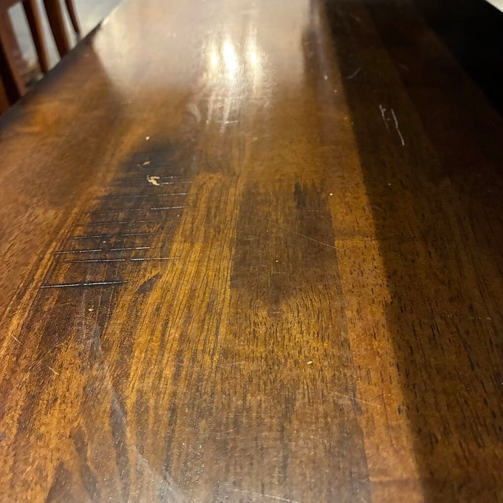 Orig. Price $1500 - Modern Farmhouse Dining Table with Bench and 2 Chairs