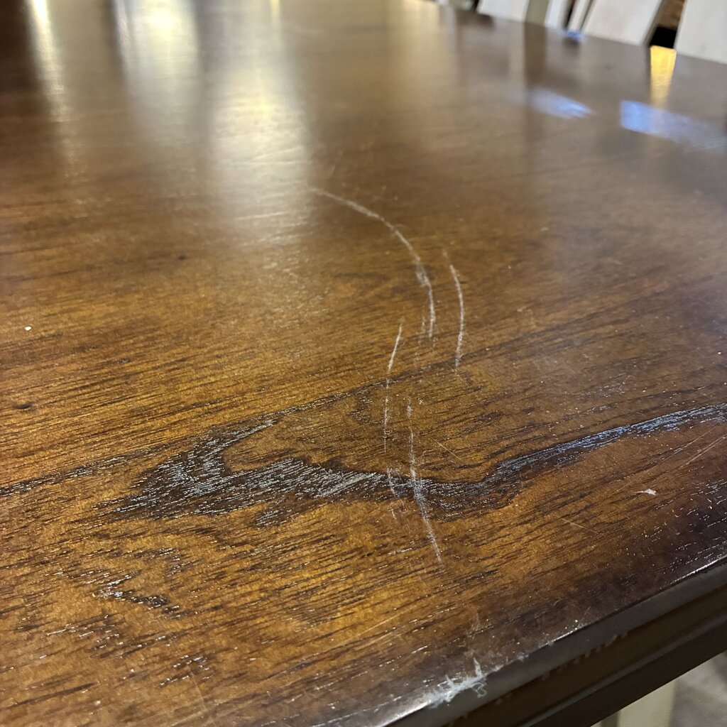 Orig. Price $1500 - Modern Farmhouse Dining Table with Bench and 2 Chairs