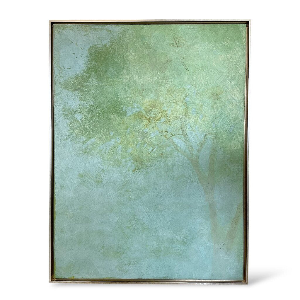 Orig. Price $149 - Framed Two-tone Forest Landscape Print by Matina Theodosiu