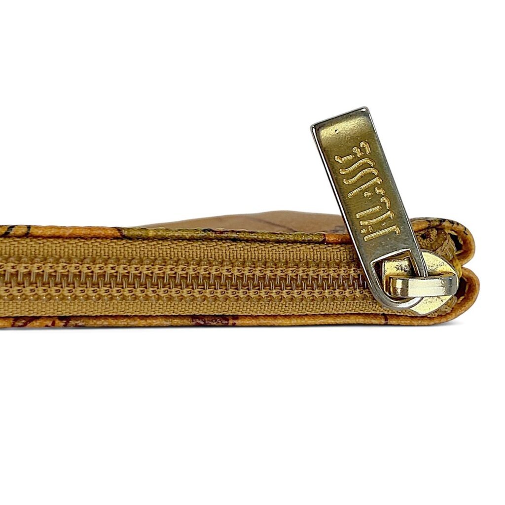 1A Classe Geo Map Zipper Clutch