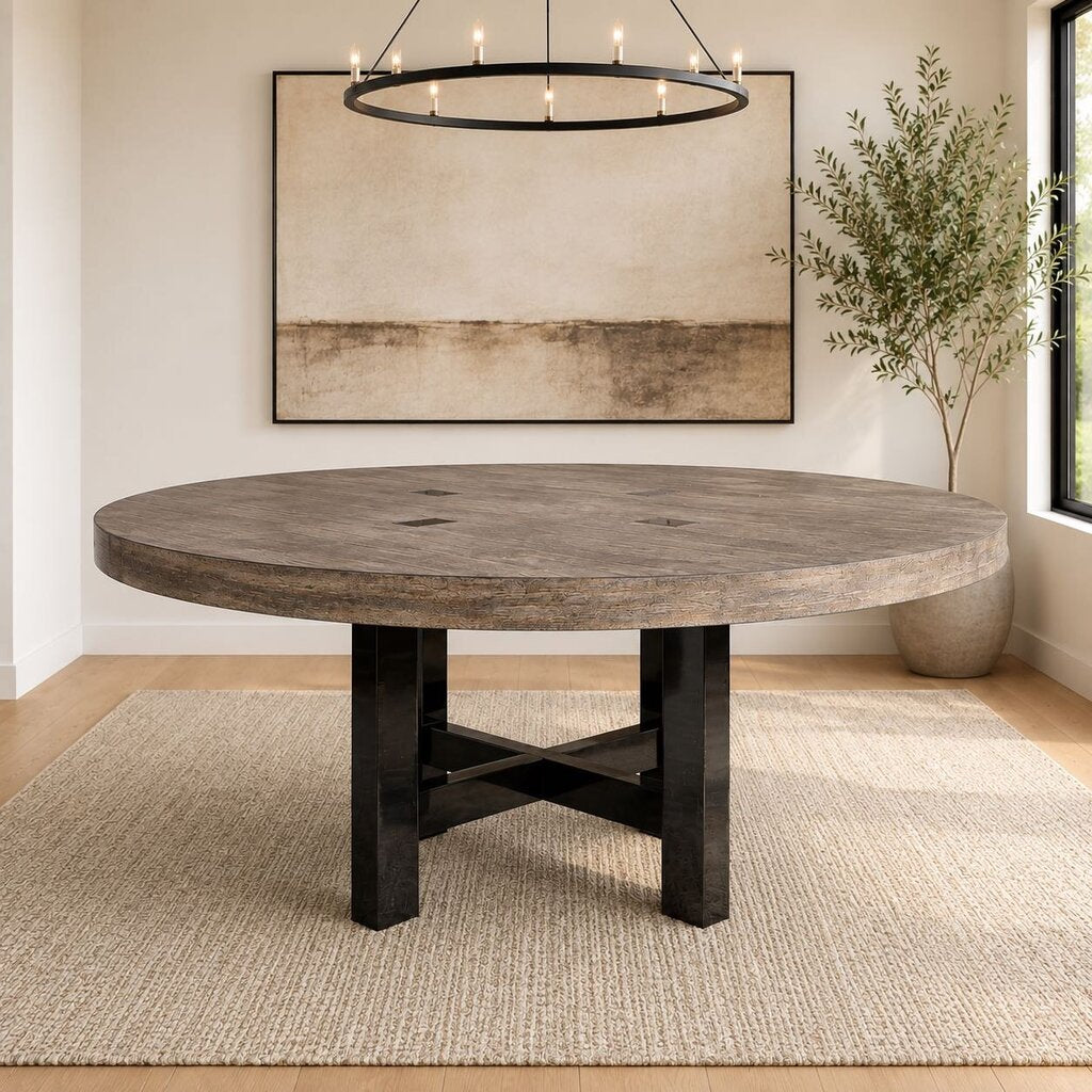 Orig. Price $3,438 - Curata Round Urban Dining Table
