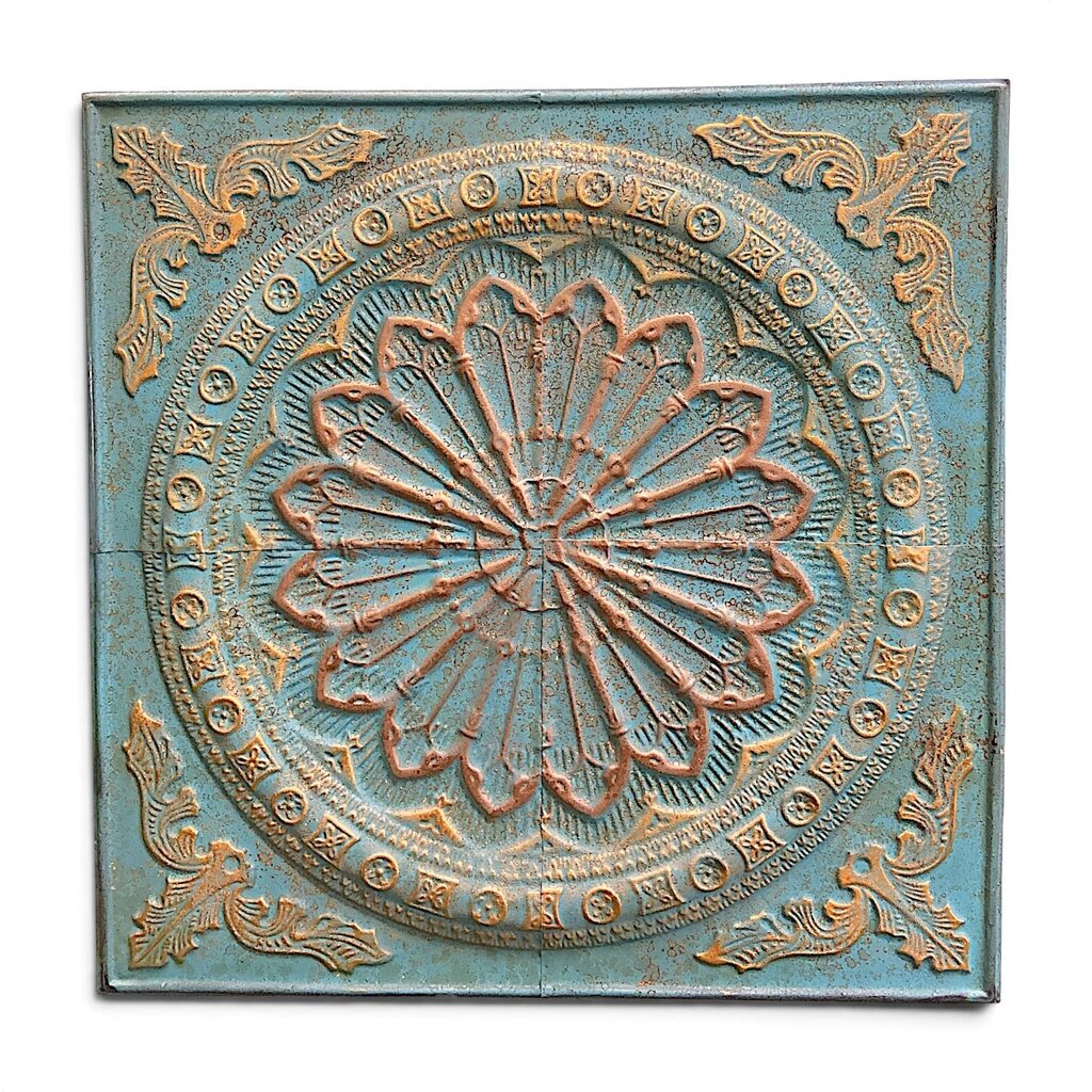 Medallion Tin Wall Decor
