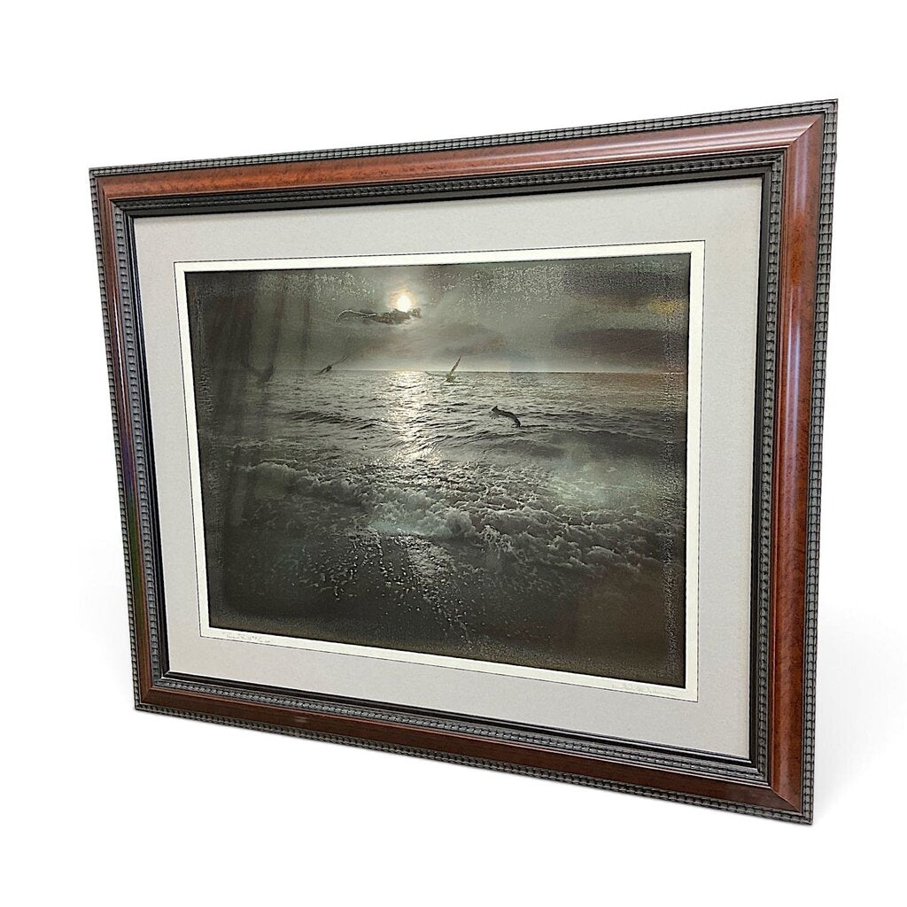 "Evening Flight" Metallic Media Photography