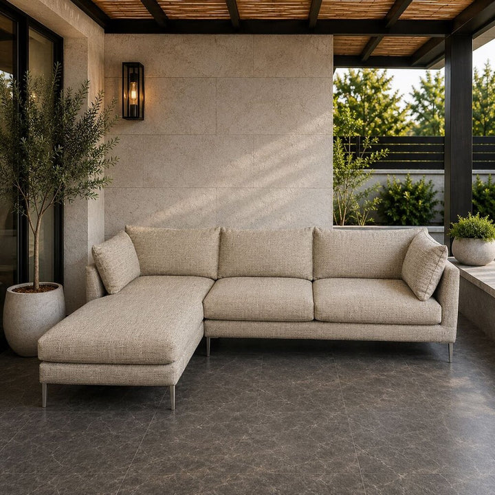 Orig. Price $4200 - Palm Left Arm Facing Outdoor Sectional