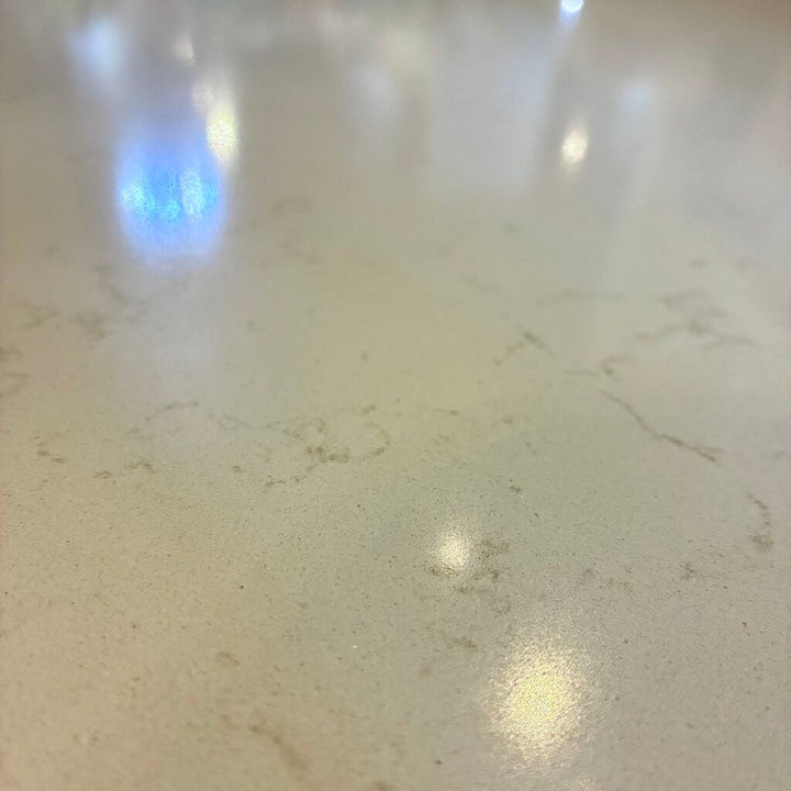 Orig. Price $709 - Outdoor Quartz Top Parsons Table