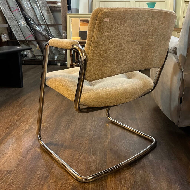 Orig. Price $524 - Steelcase-style Tufted Cantilever Chair