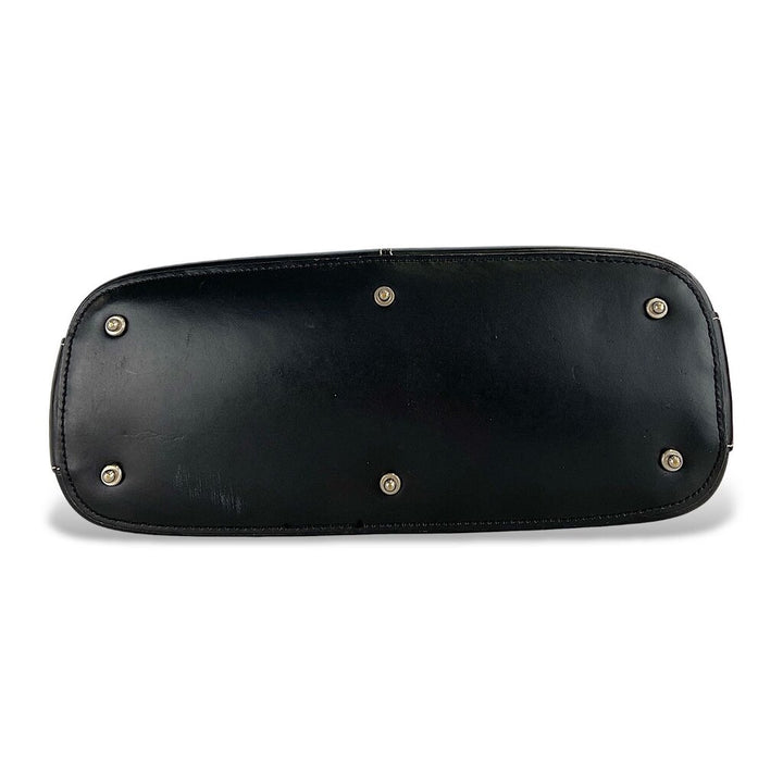 Vintage Leather Dome Satchel