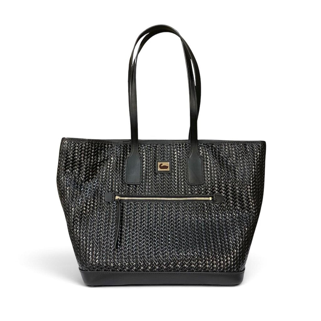 Orig. Price $229 - Large Camden Woven Leather Tote