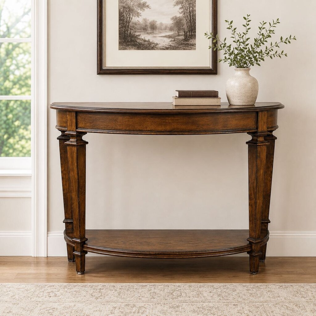 Demilune Console Table