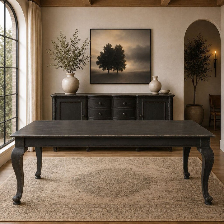 Orig. Price $5500 - Gina Dining Table with 2 Leaves