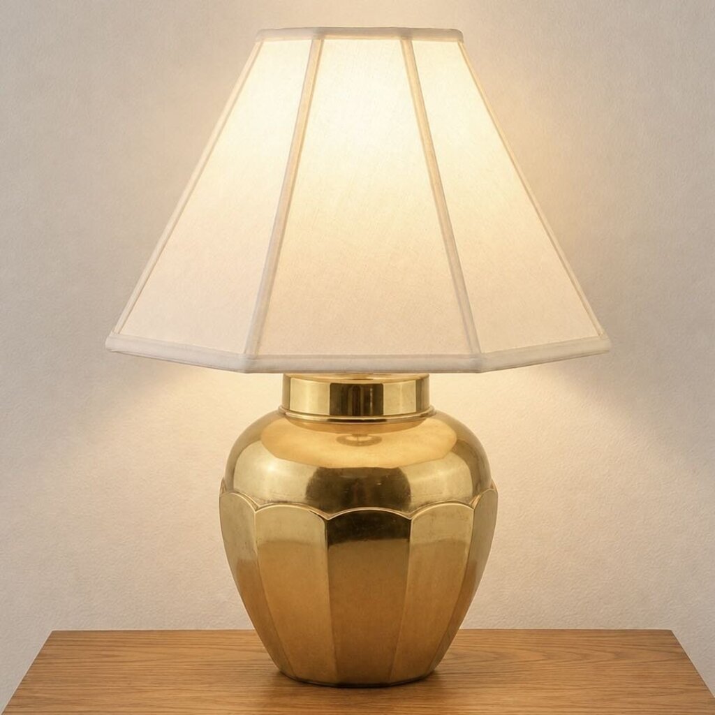 Brass Vase Lamp