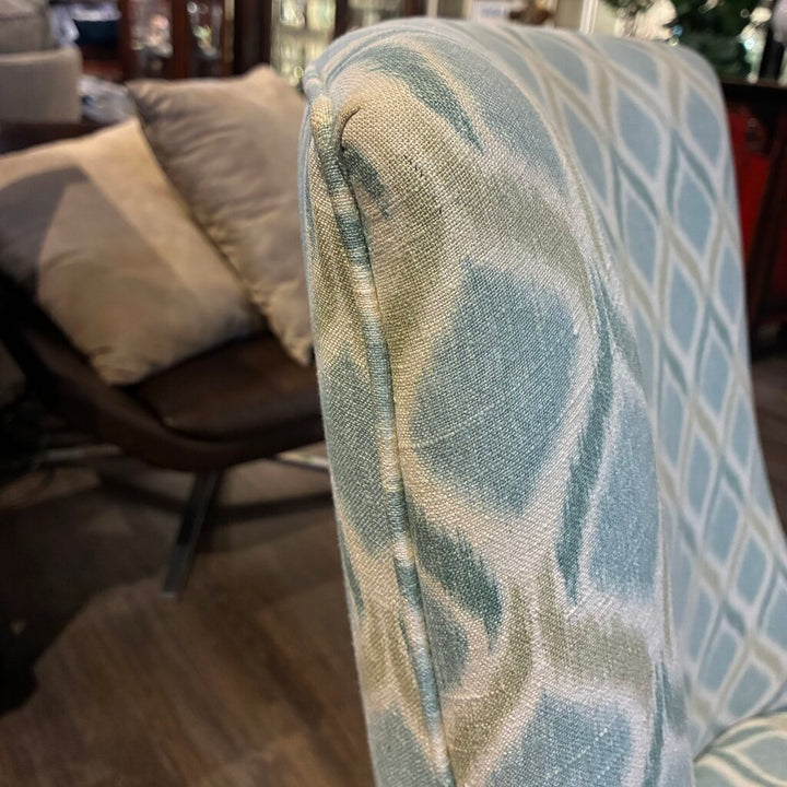 Orig. Price $675 - Upholstered Ikat Dining Chair