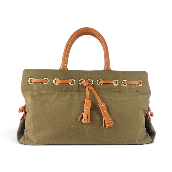 Tassel Canvas Tote